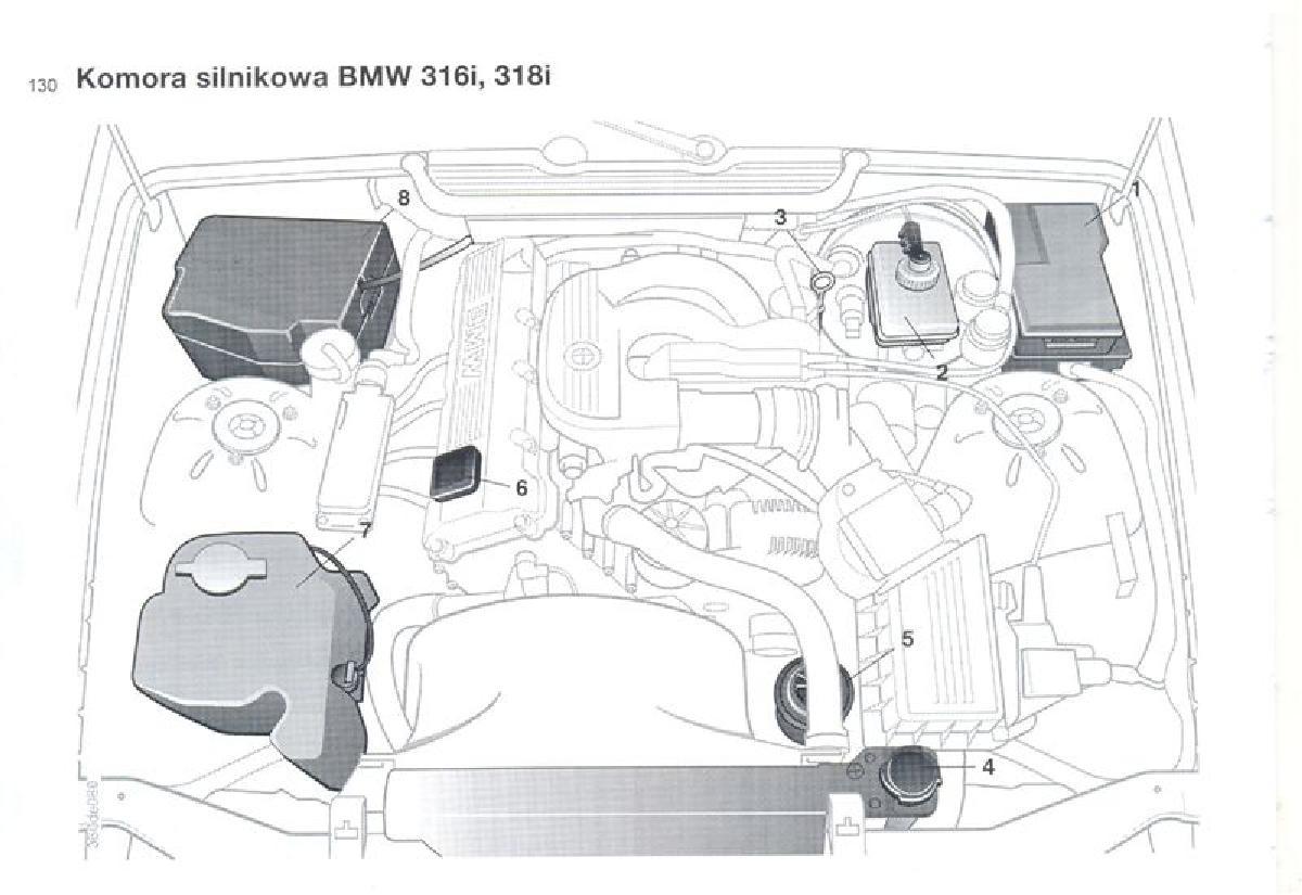 BMW 3 E36 instrukcja obslugi / page 130