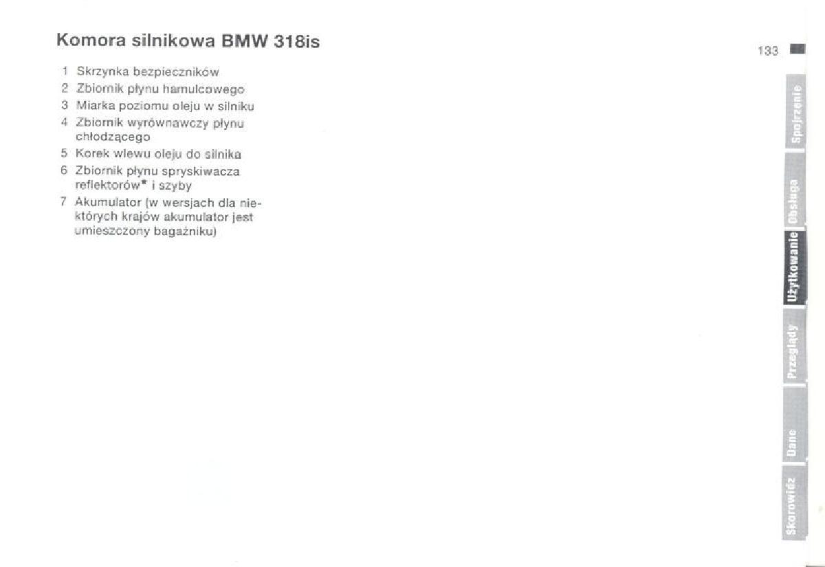 BMW 3 E36 instrukcja obslugi / page 133