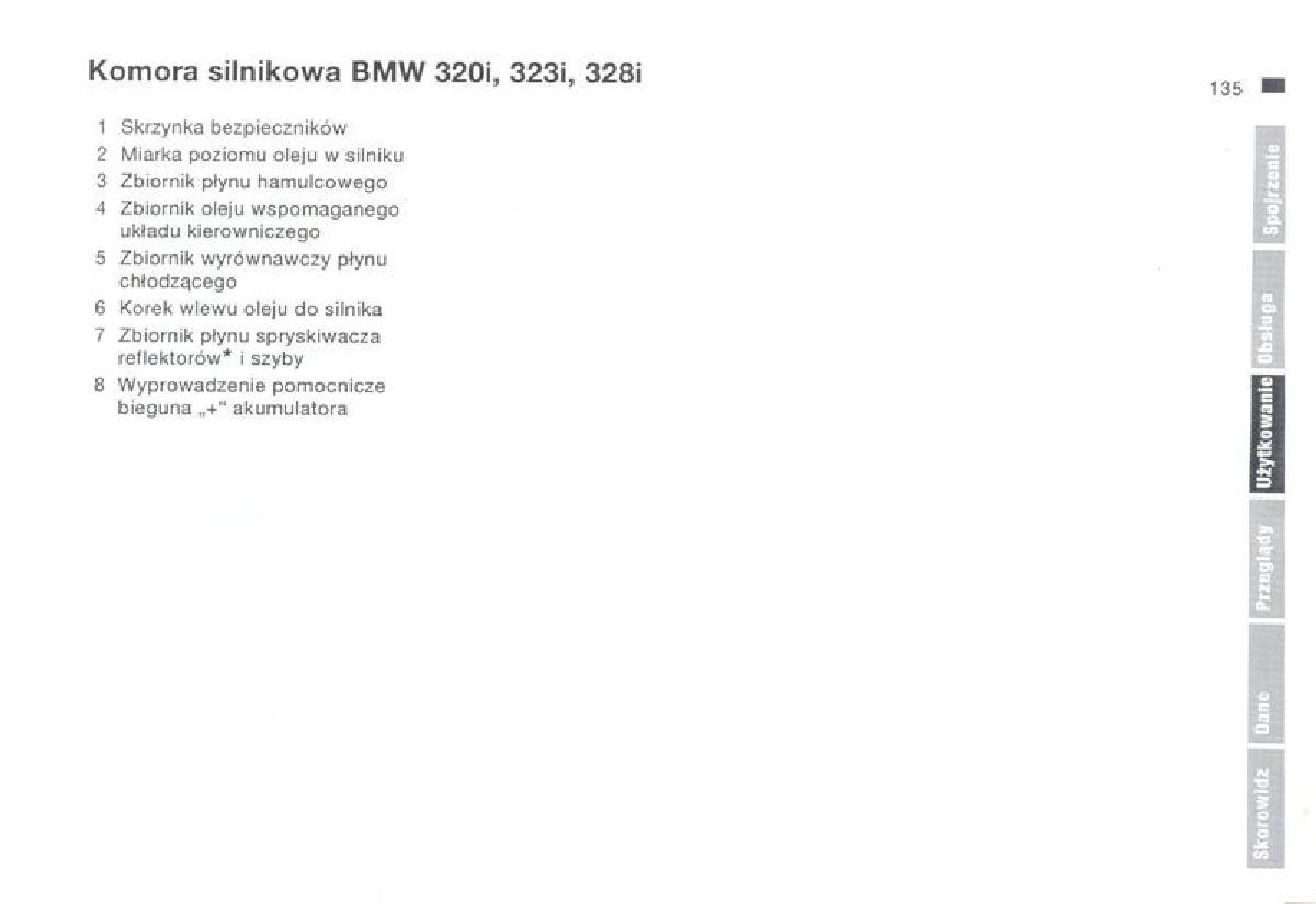 BMW 3 E36 instrukcja obslugi / page 135