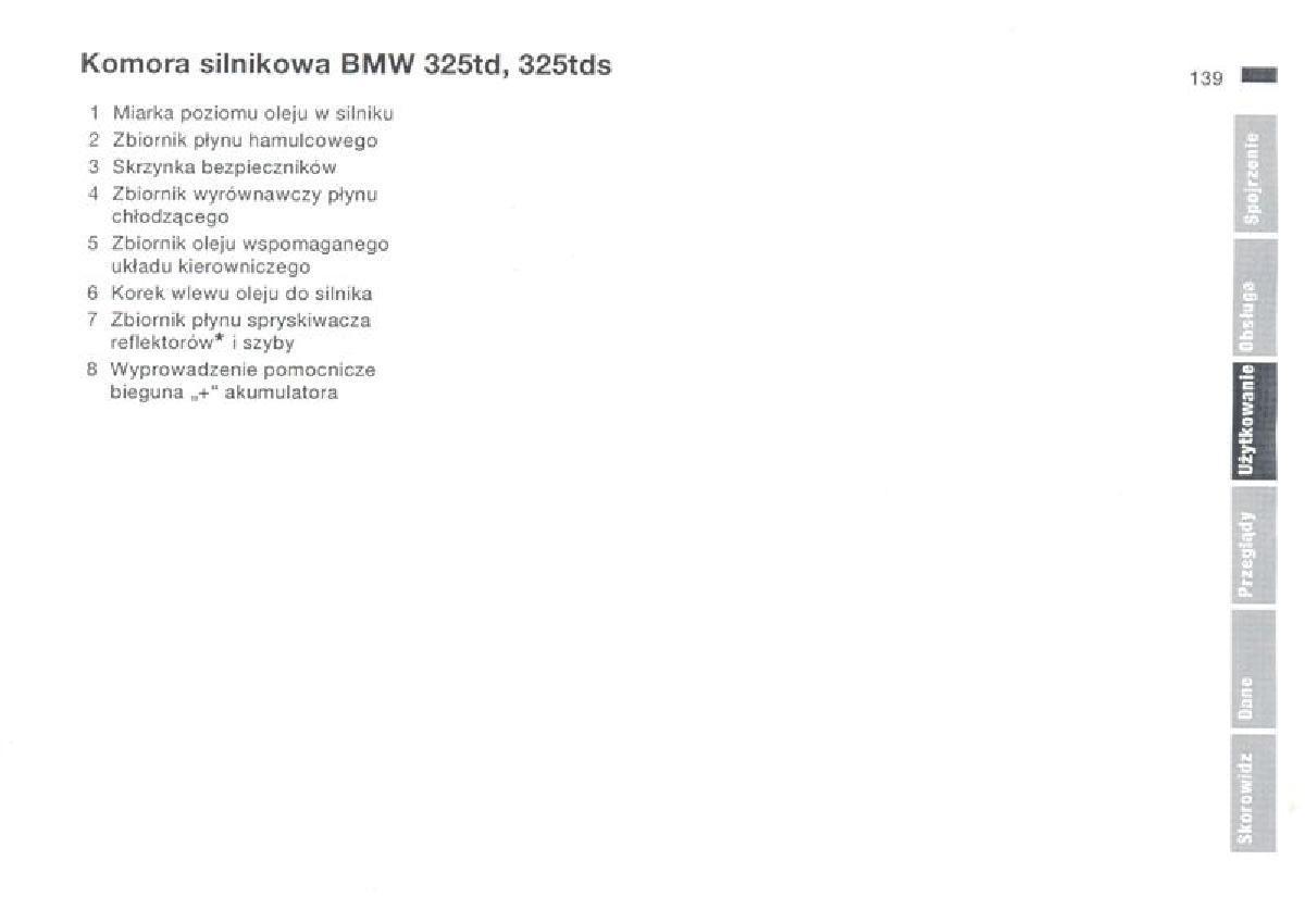 BMW 3 E36 instrukcja obslugi / page 139