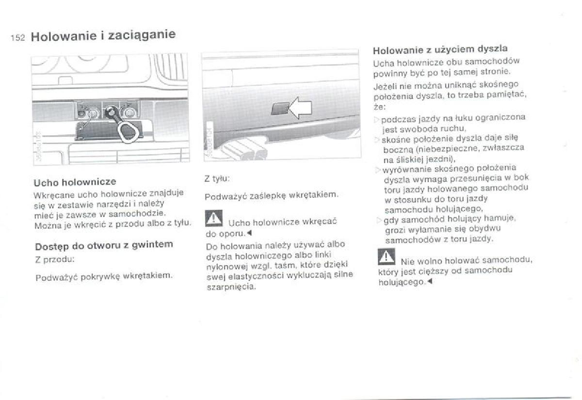 BMW 3 E36 instrukcja obslugi / page 152