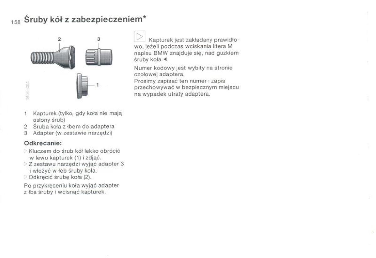 BMW 3 E36 instrukcja obslugi / page 158