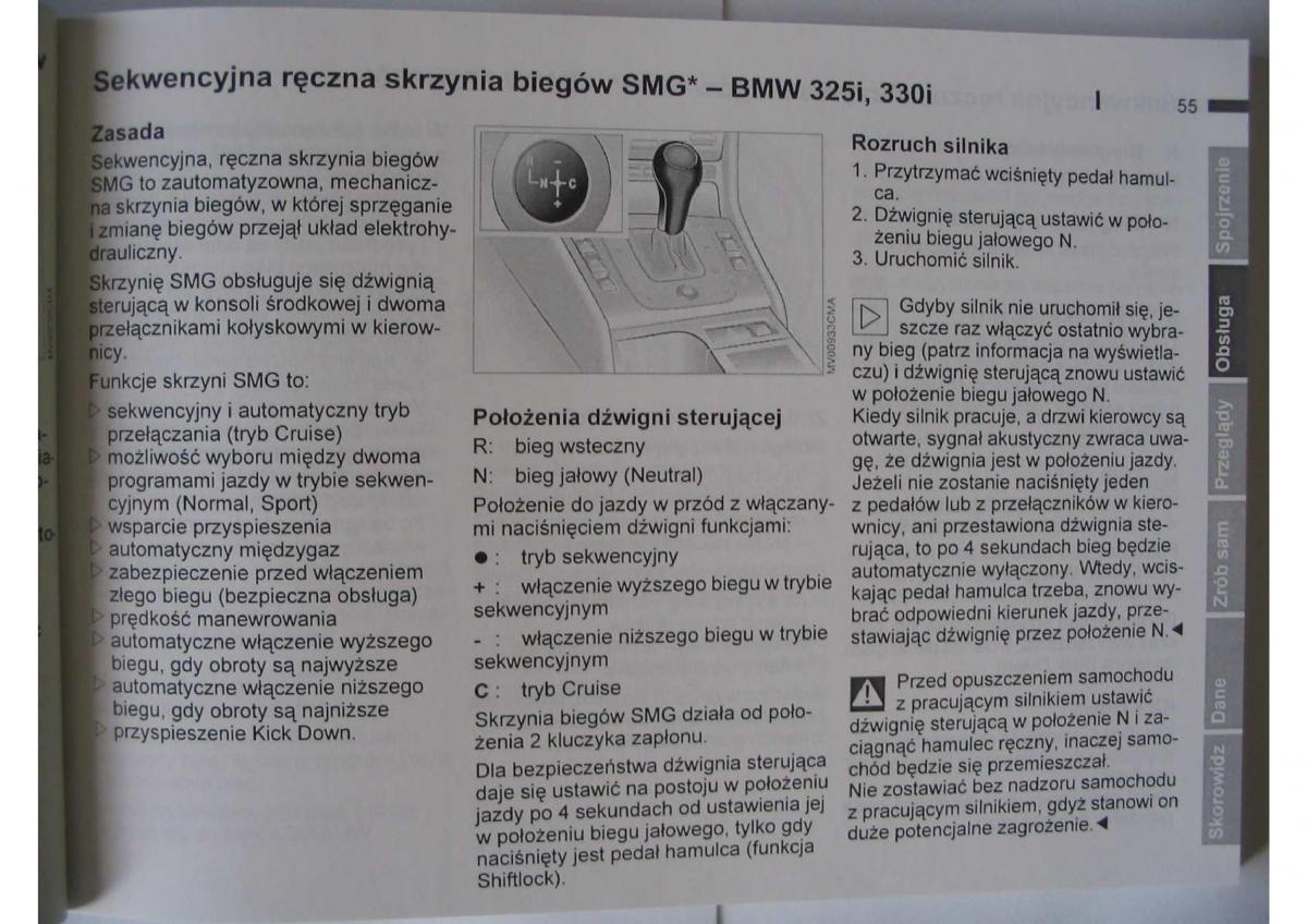 BMW E46 instrukcja obslugi / page 57