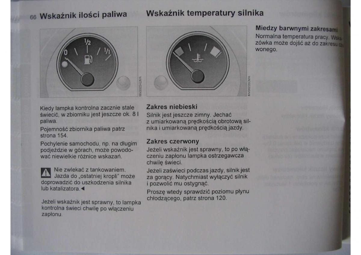 BMW E46 instrukcja obslugi / page 68