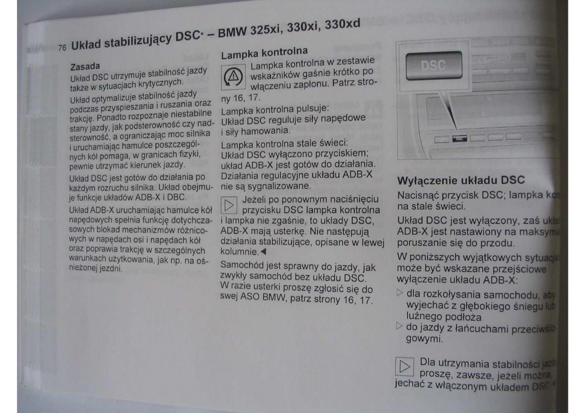 BMW E46 instrukcja obslugi / page 78