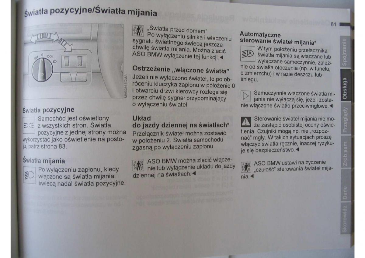 BMW E46 instrukcja obslugi / page 83