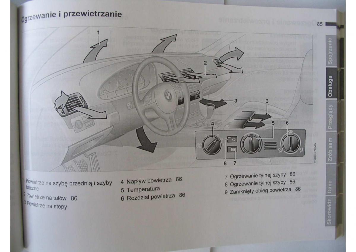 BMW E46 instrukcja obslugi / page 87