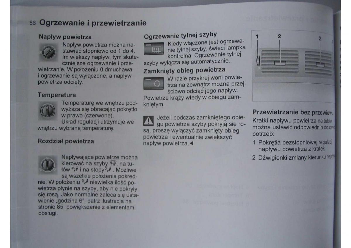 BMW E46 instrukcja obslugi / page 88