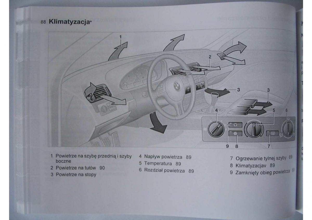 BMW E46 instrukcja obslugi / page 90