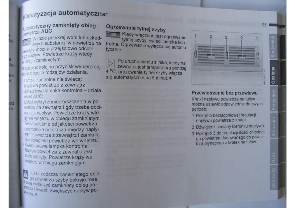 BMW E46 instrukcja obslugi / page 95