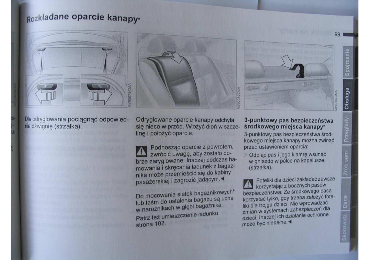 BMW E46 instrukcja obslugi / page 103