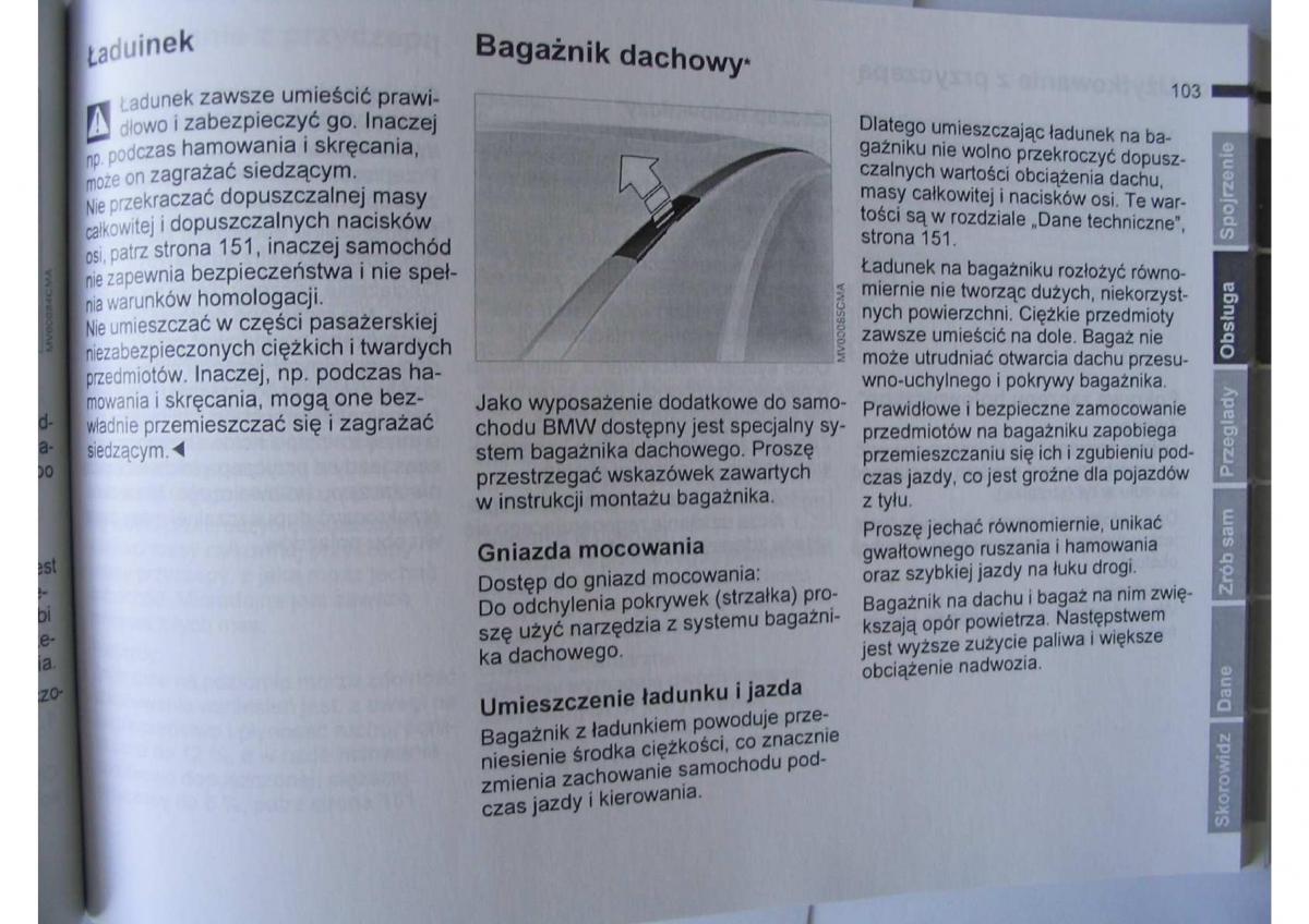 BMW E46 instrukcja obslugi / page 107