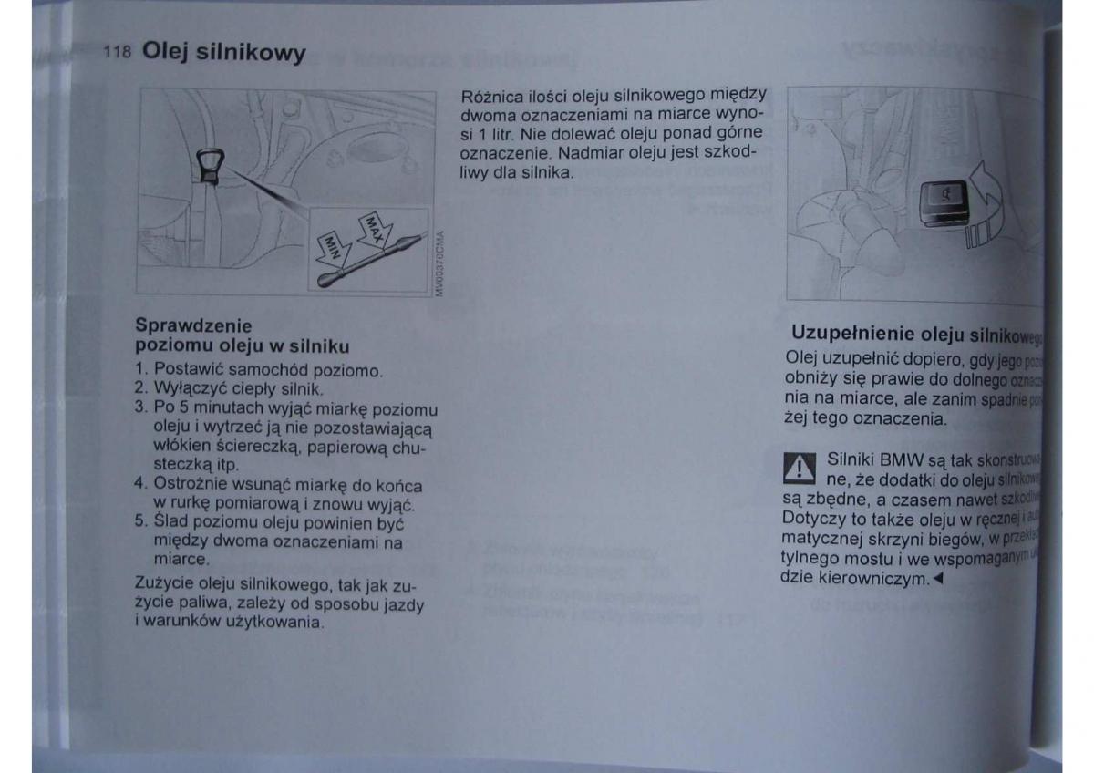 BMW E46 instrukcja obslugi / page 122