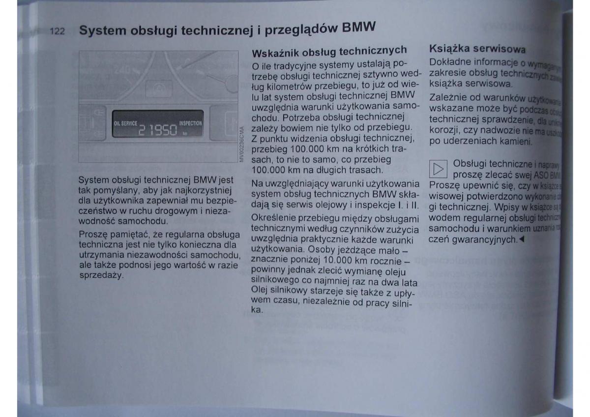 BMW E46 instrukcja obslugi / page 126