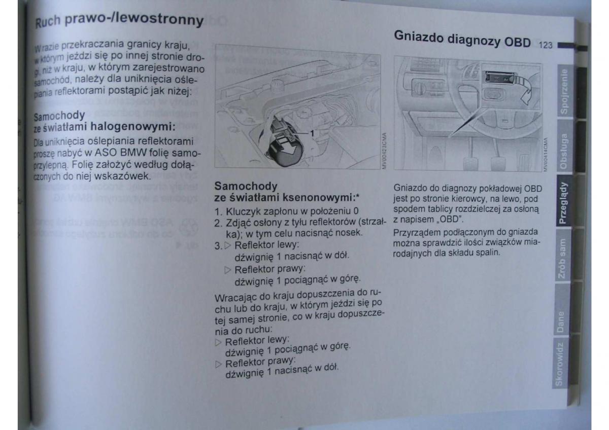 BMW E46 instrukcja obslugi / page 127