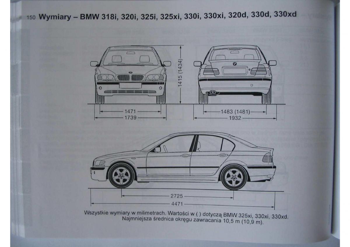 BMW E46 instrukcja obslugi / page 154