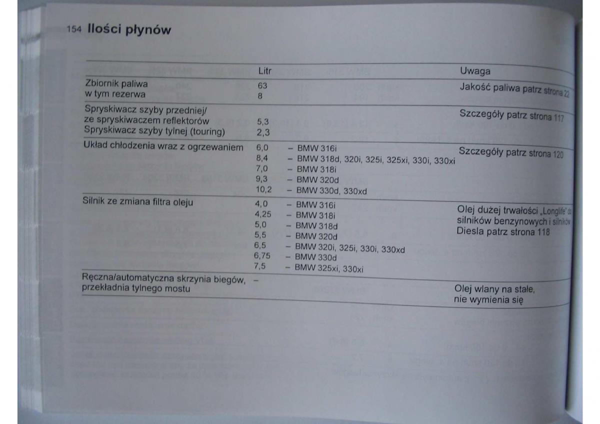 BMW E46 instrukcja obslugi / page 158