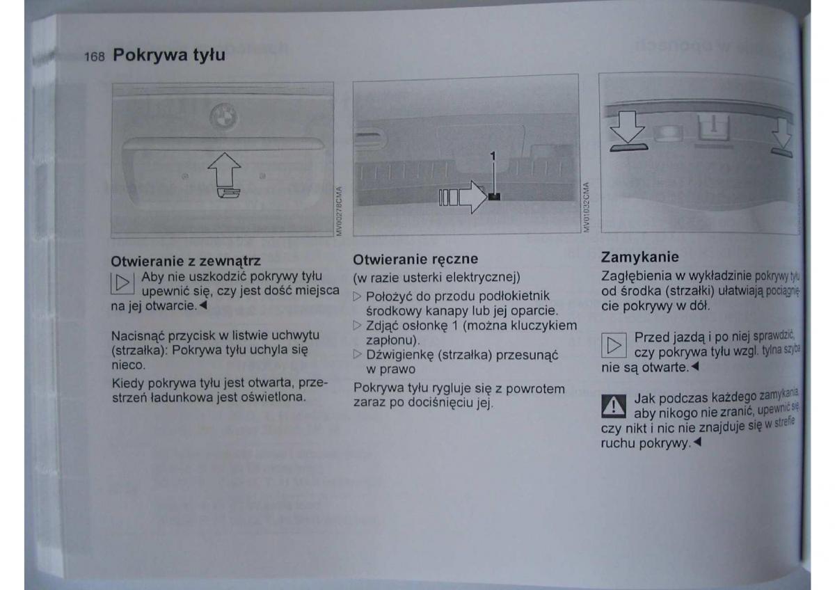 BMW E46 instrukcja obslugi / page 172