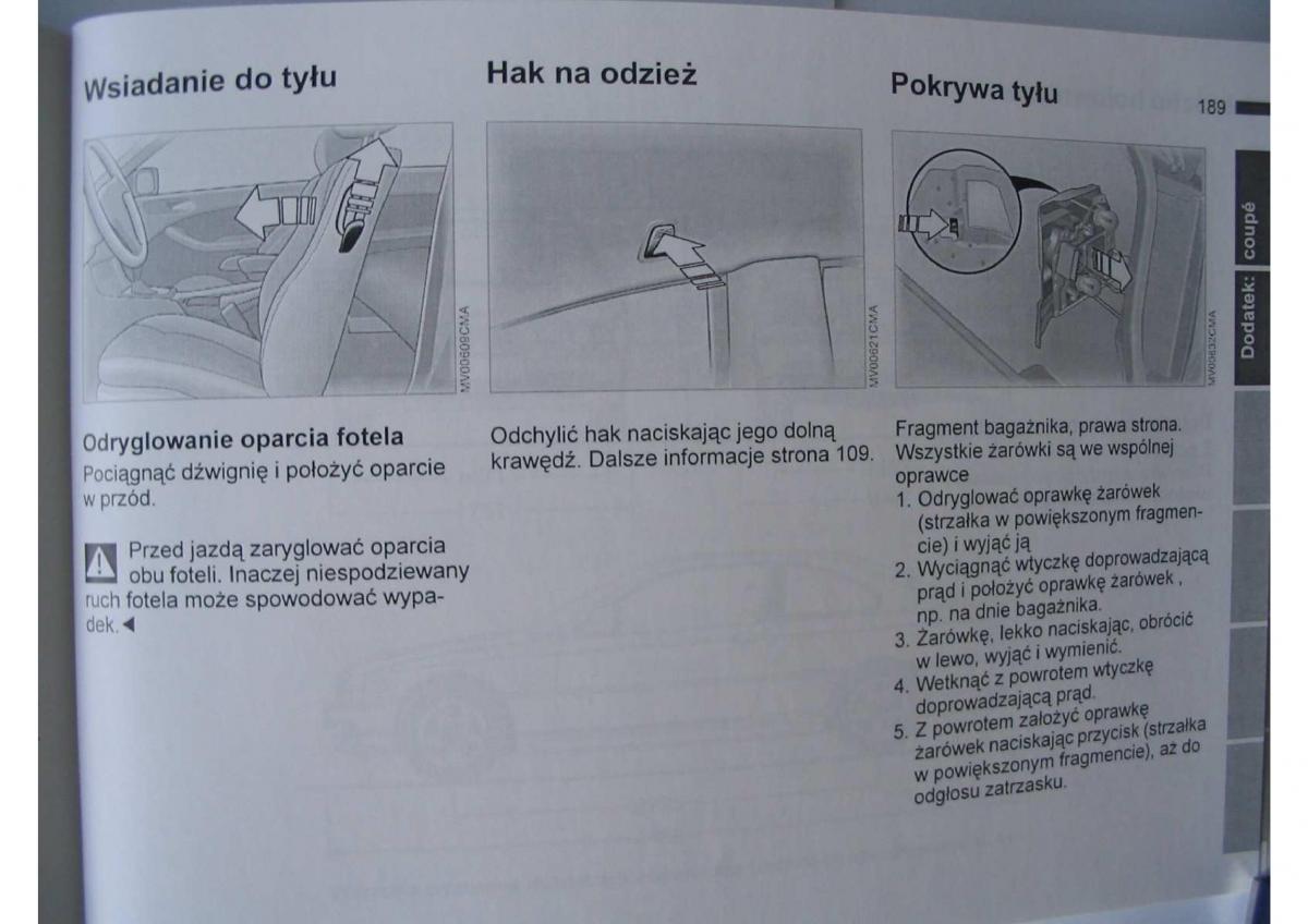 BMW E46 instrukcja obslugi / page 193