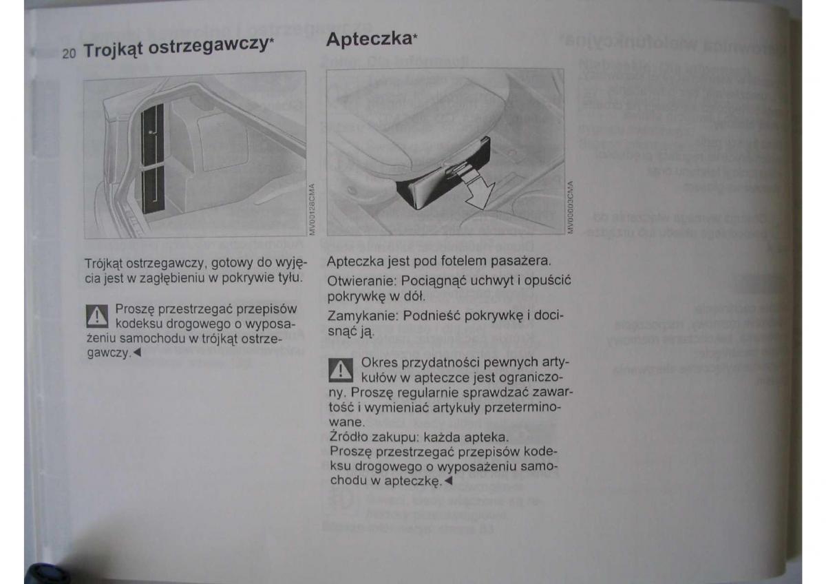 BMW E46 instrukcja obslugi / page 22