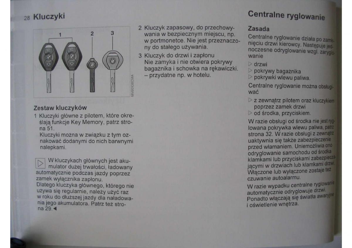 BMW E46 instrukcja obslugi / page 30