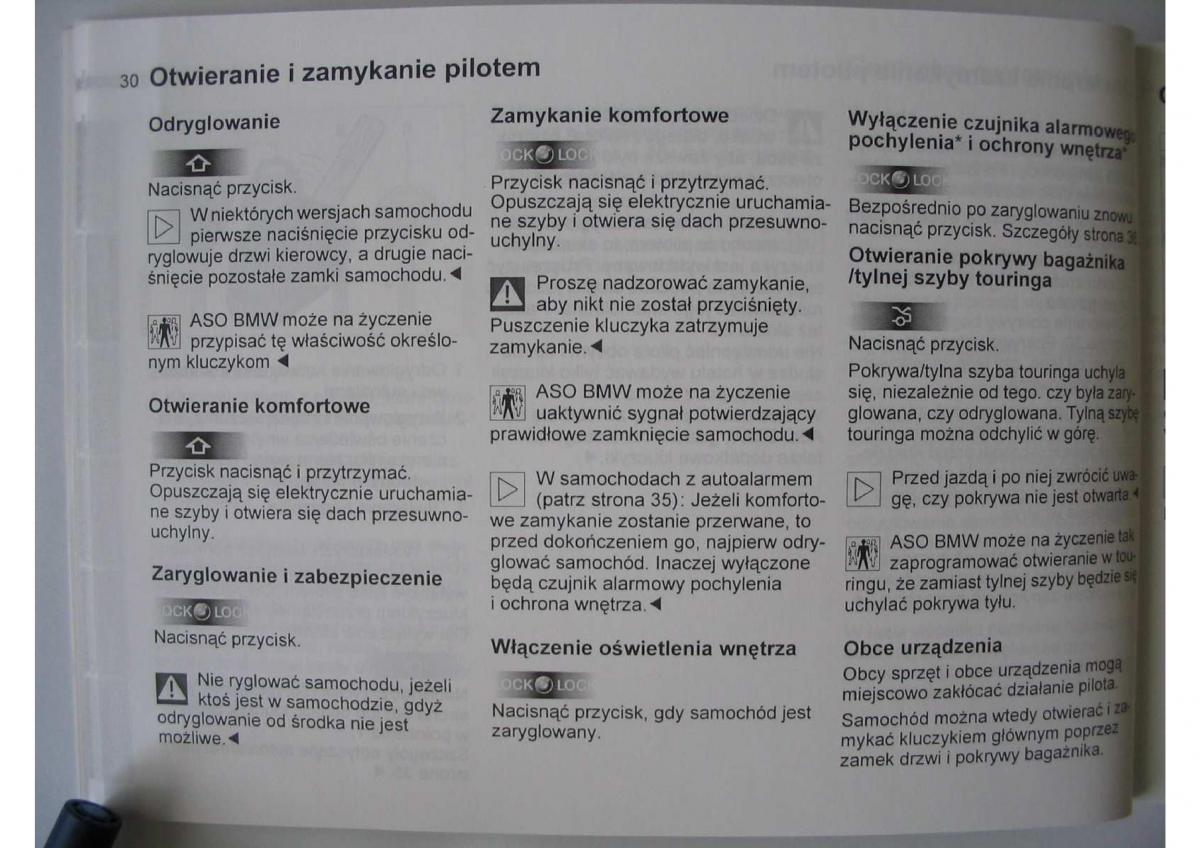 BMW E46 instrukcja obslugi / page 32