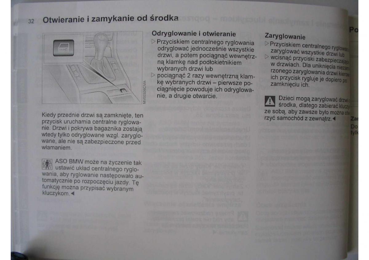 BMW E46 instrukcja obslugi / page 34