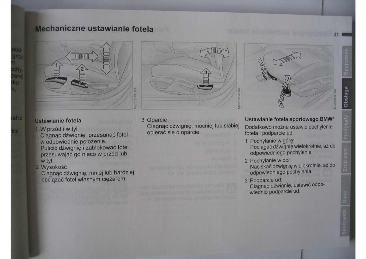 BMW E46 instrukcja obslugi / page 43