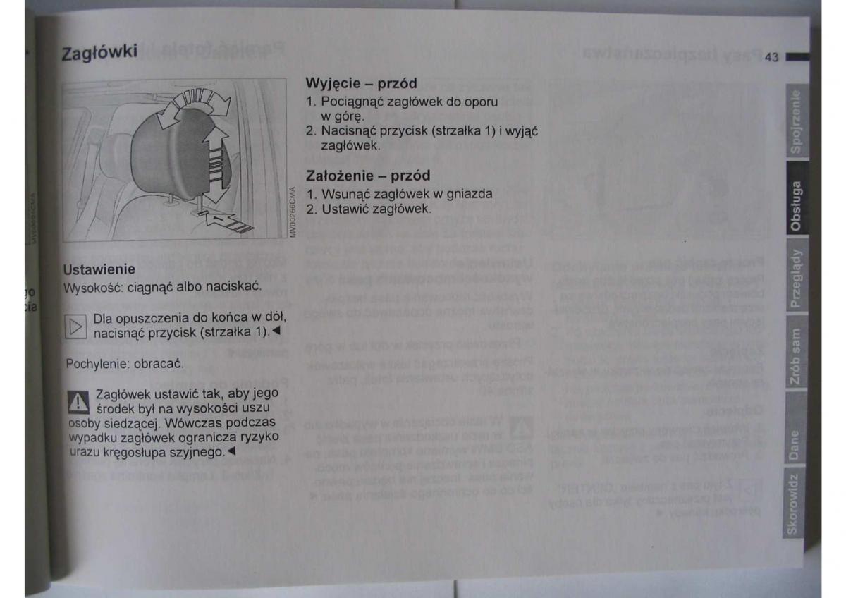 BMW E46 instrukcja obslugi / page 45