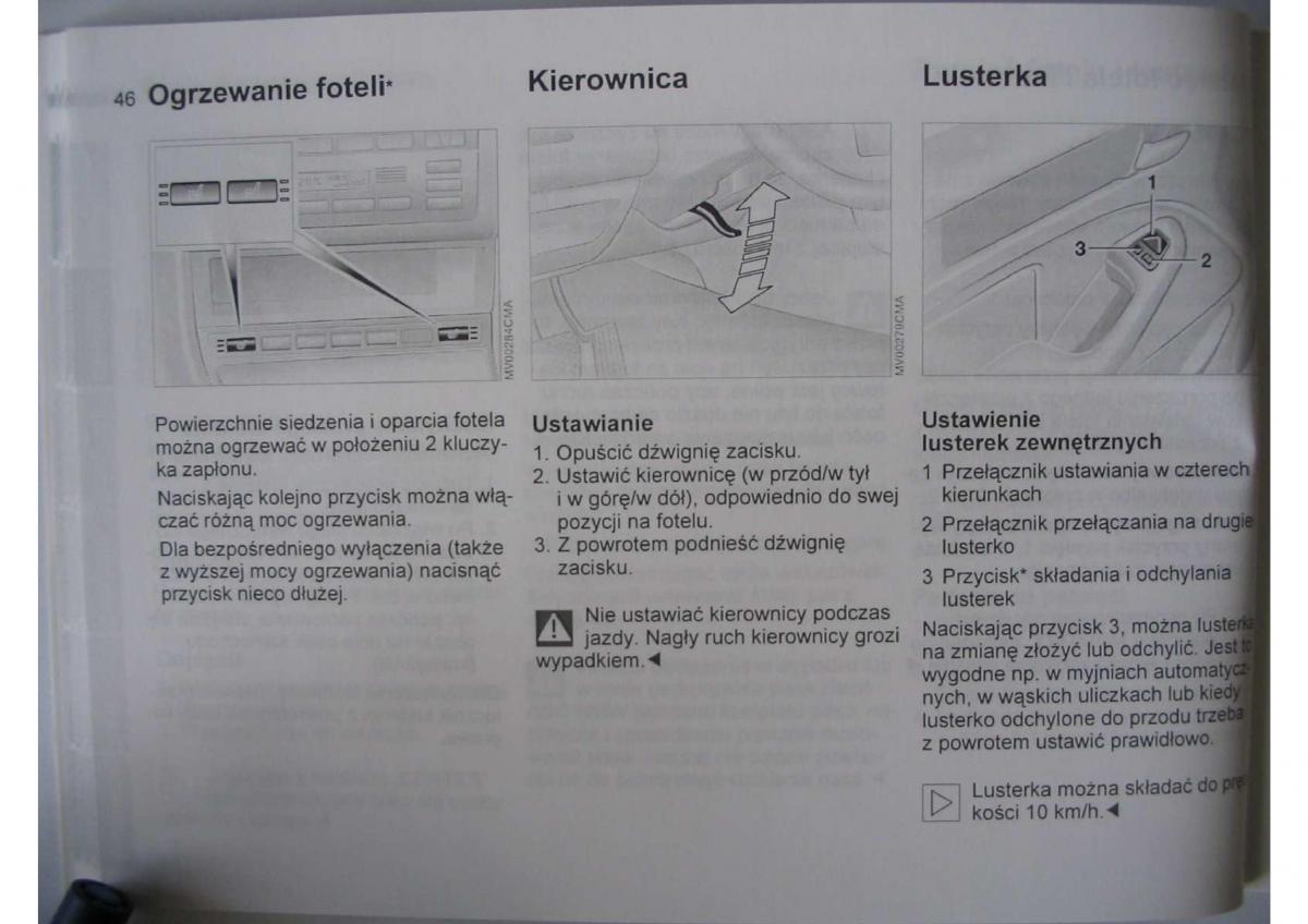 BMW E46 instrukcja obslugi / page 48