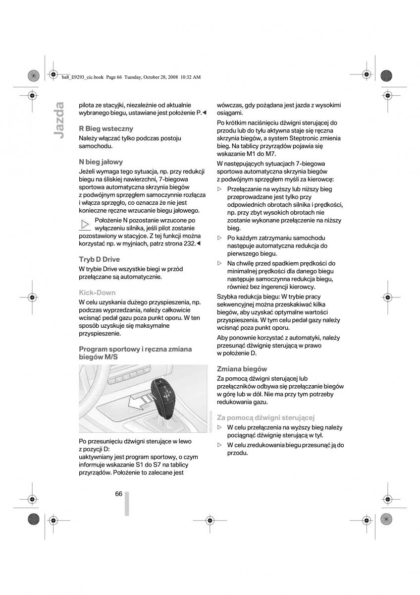 BMW 3 E92 E93 instrukcja obslugi / page 67