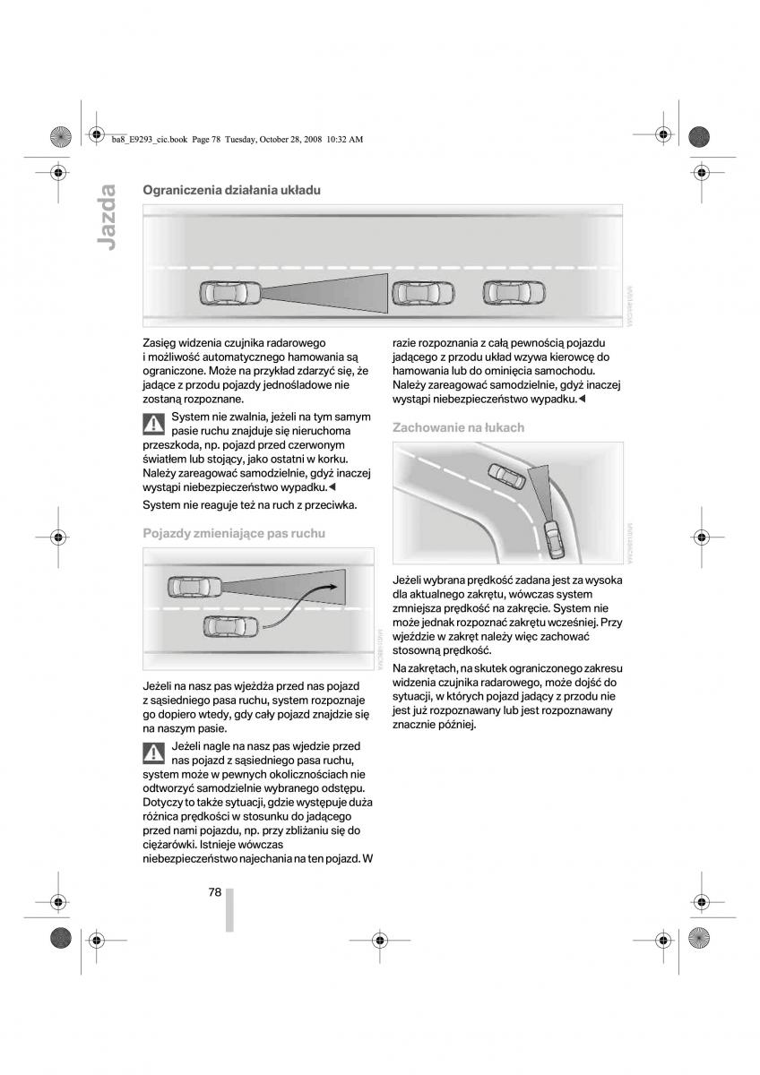 BMW 3 E92 E93 instrukcja obslugi / page 79