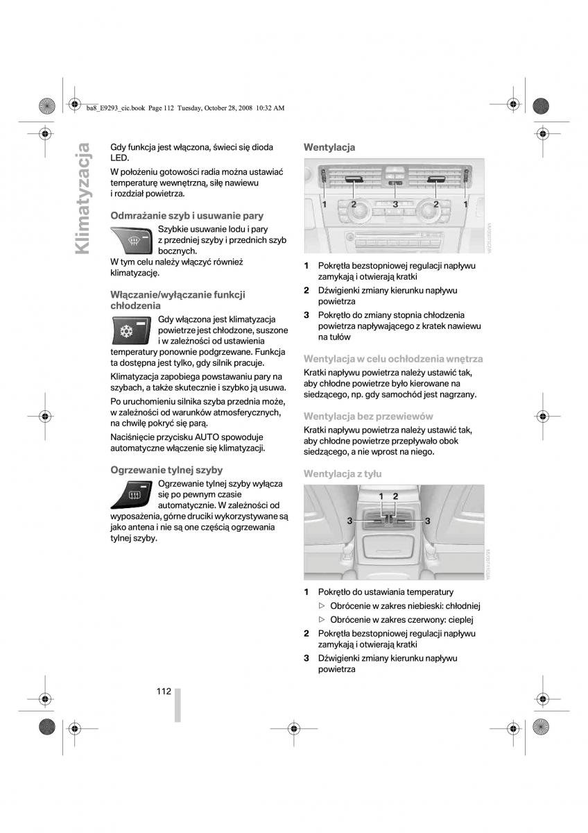 BMW 3 E92 E93 instrukcja obslugi / page 113