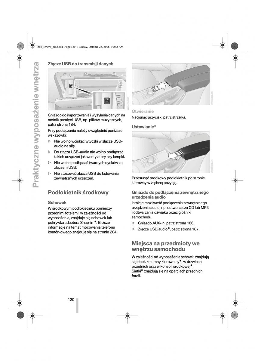 BMW 3 E92 E93 instrukcja obslugi / page 121