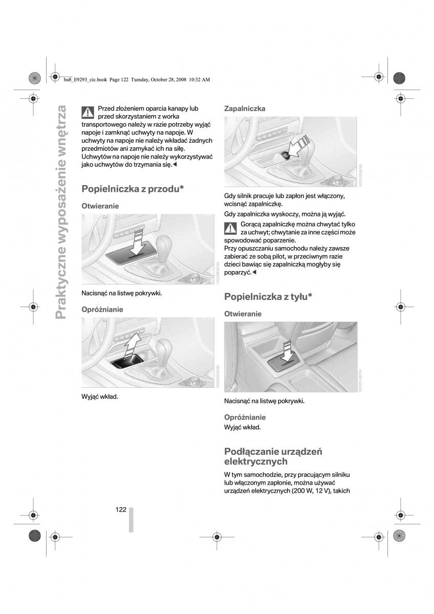 BMW 3 E92 E93 instrukcja obslugi / page 123