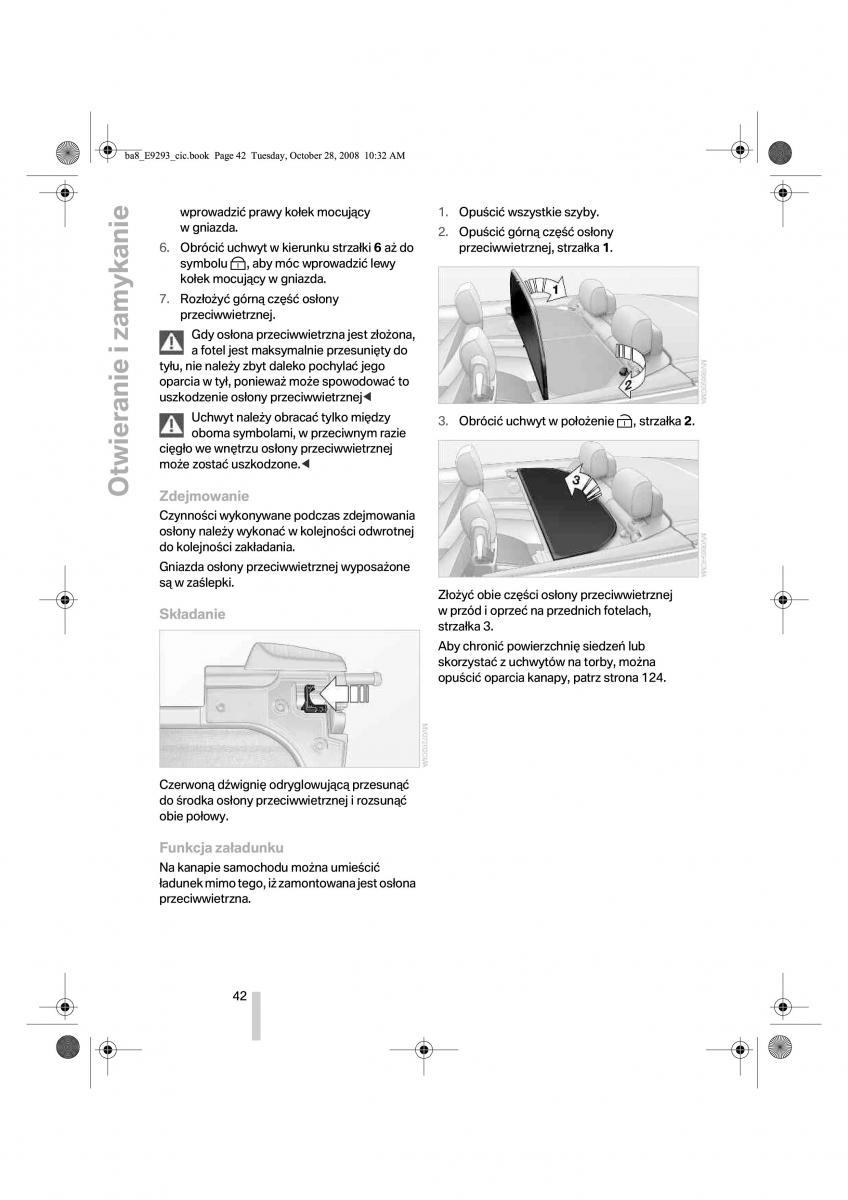 BMW 3 E92 E93 instrukcja obslugi / page 43