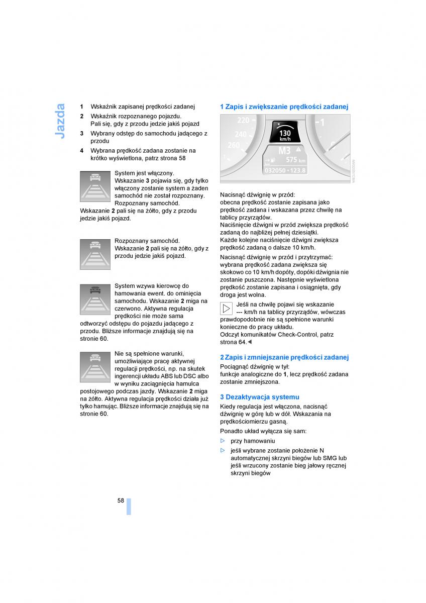 manual BMW 5 E60 BMW 5 E60 instrukcja / page 60