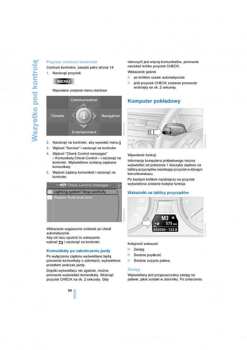 manual BMW 5 E60 BMW 5 E60 instrukcja / page 68