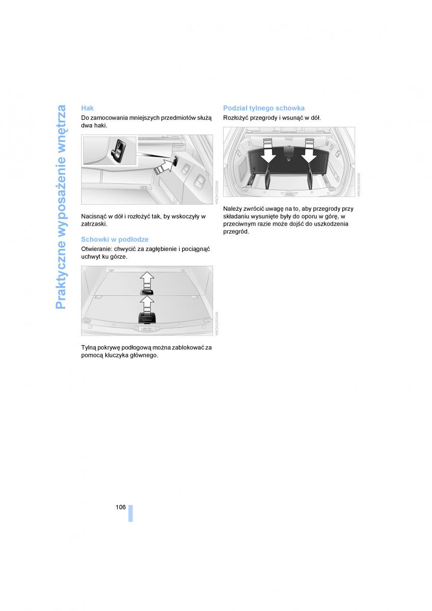 manual BMW 5 E60 BMW 5 E60 instrukcja / page 108