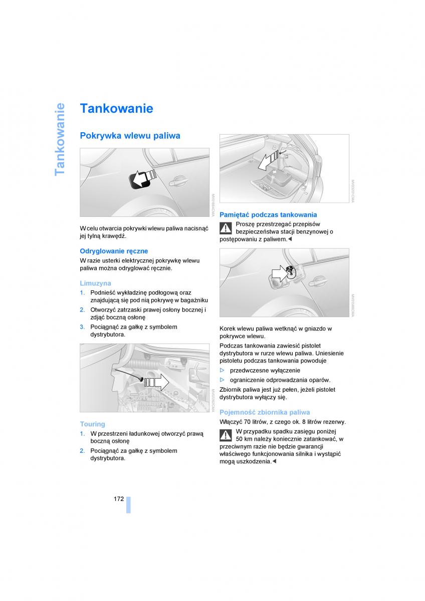 manual BMW 5 E60 BMW 5 E60 instrukcja / page 174