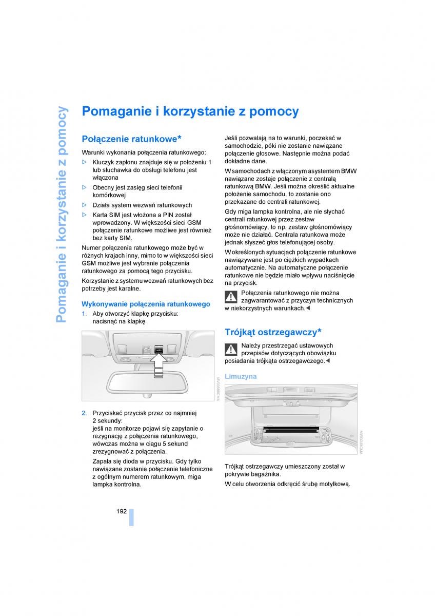 manual BMW 5 E60 BMW 5 E60 instrukcja / page 194