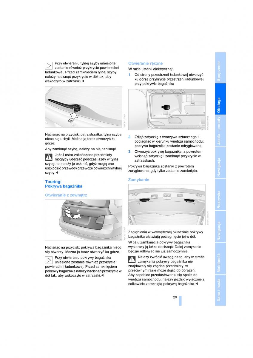 manual BMW 5 E60 BMW 5 E60 instrukcja / page 31