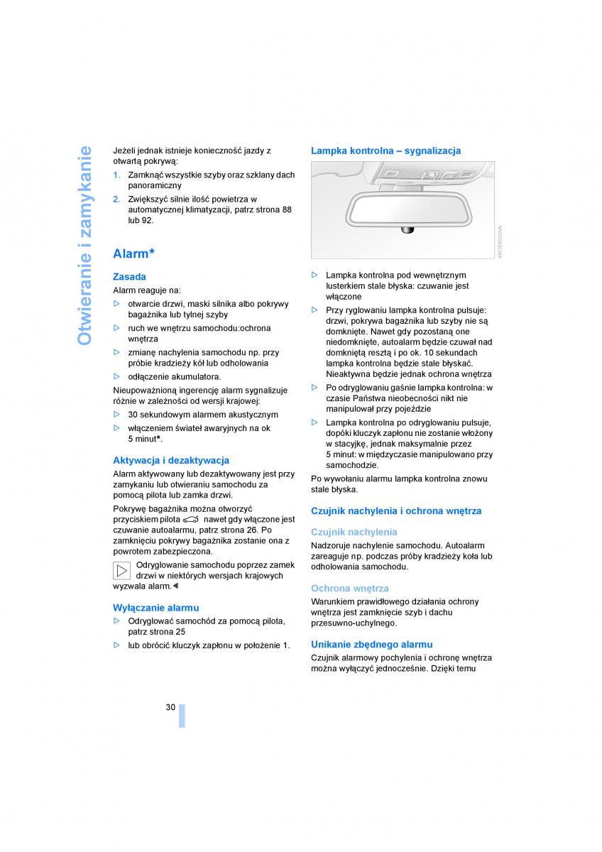 manual BMW 5 E60 BMW 5 E60 instrukcja / page 32