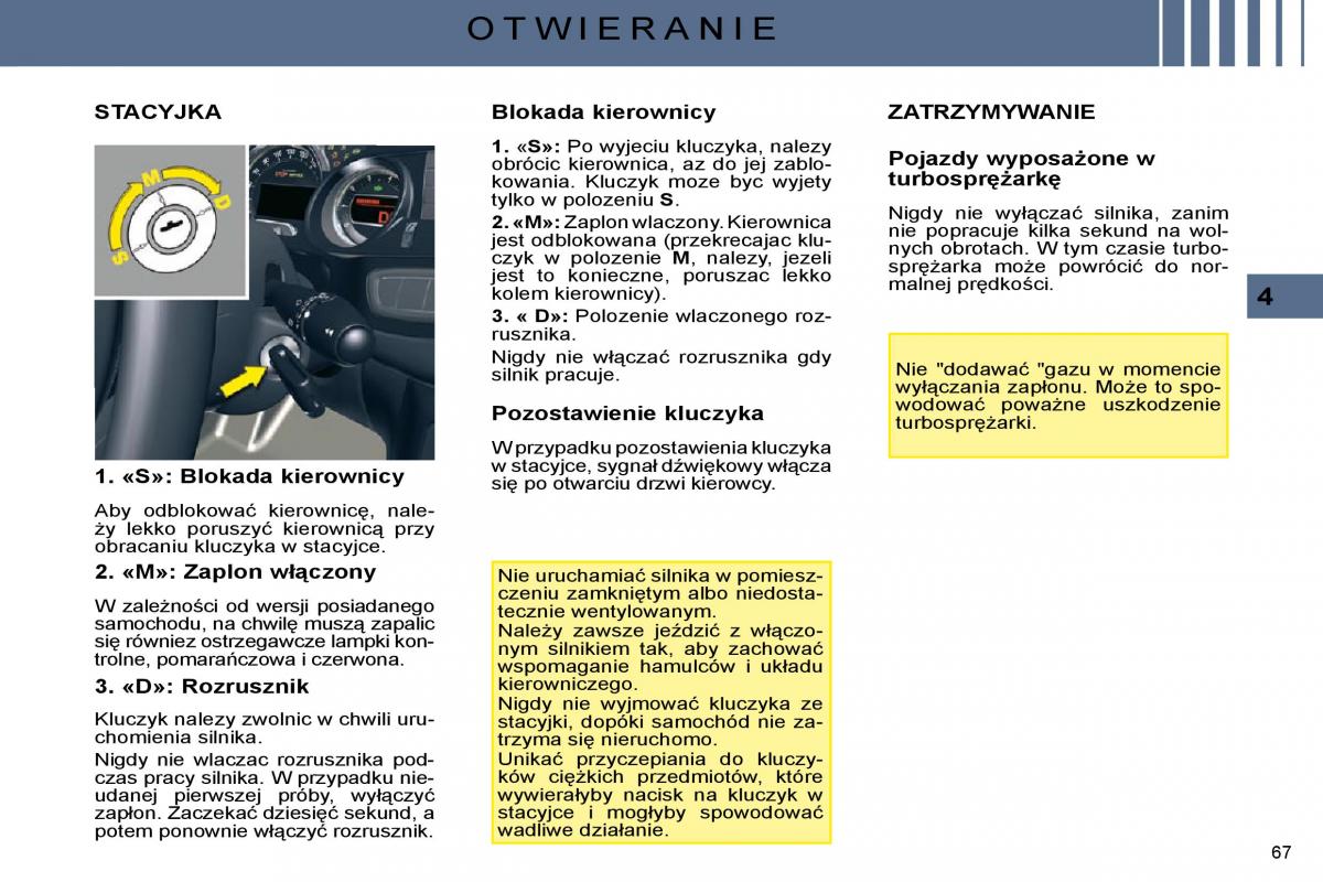 Citroen C5 II 2 instrukcja obslugi / page 63