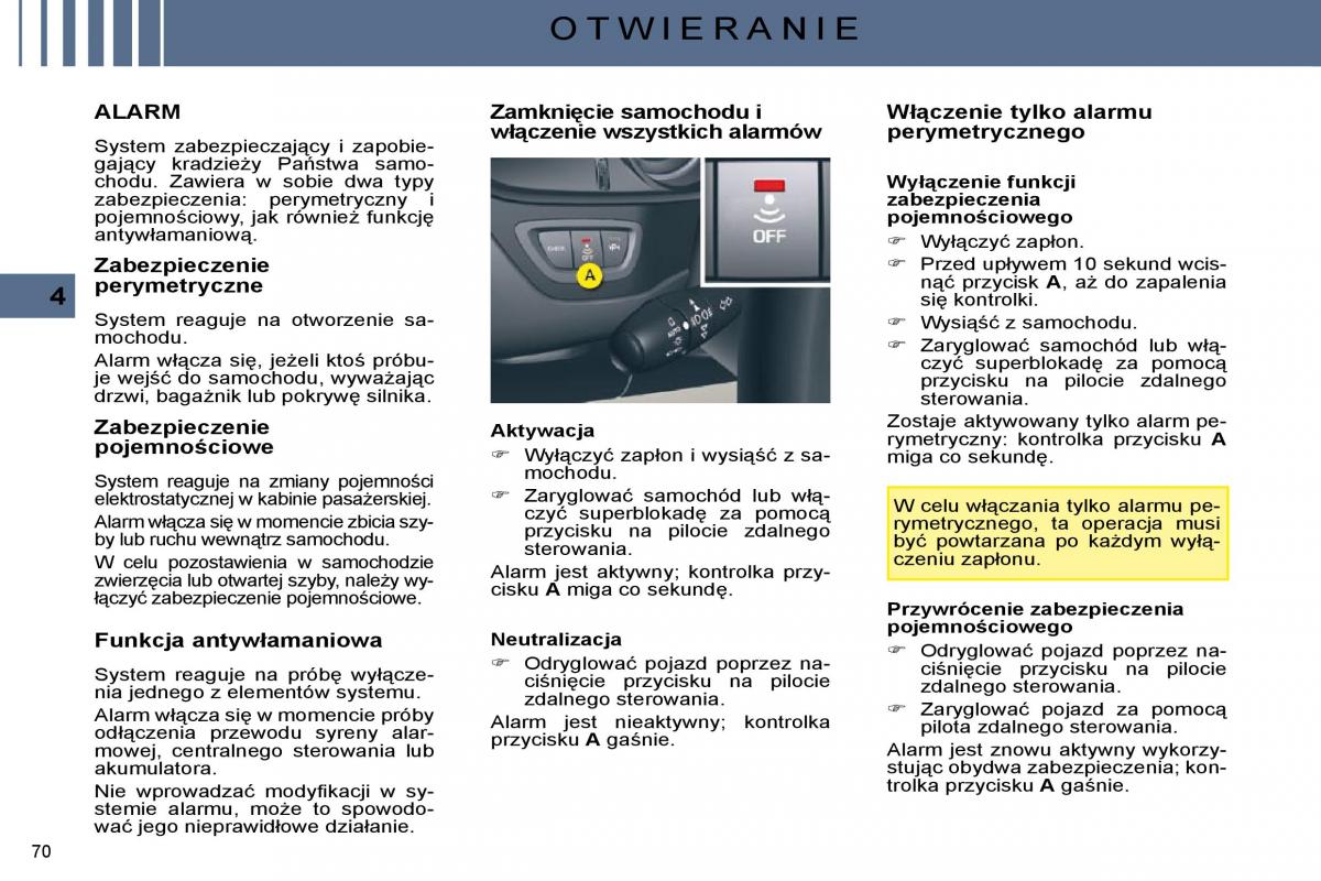 Citroen C5 II 2 instrukcja obslugi / page 66