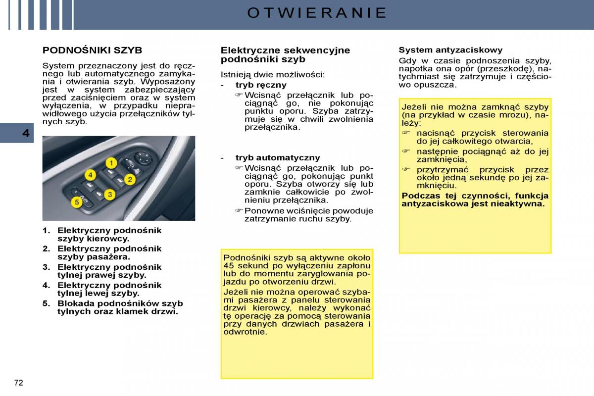 Citroen C5 II 2 instrukcja obslugi / page 68