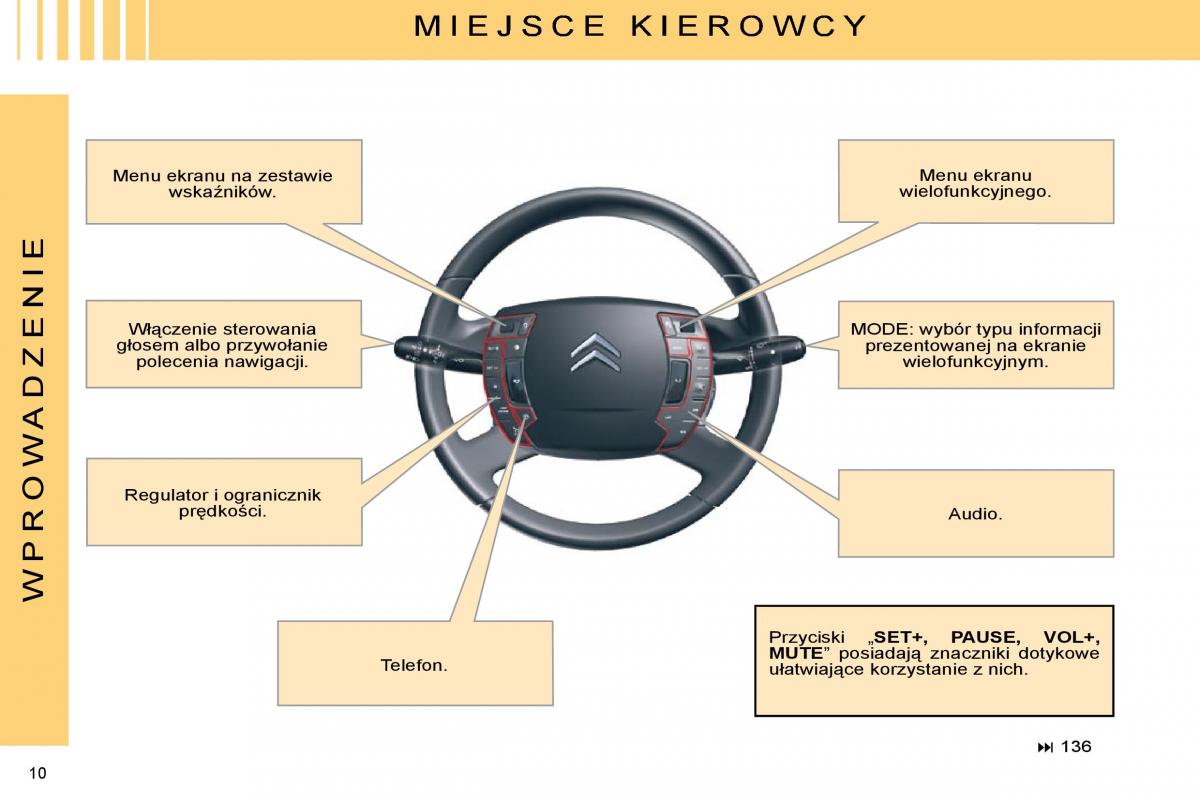 Citroen C5 II 2 instrukcja obslugi / page 7