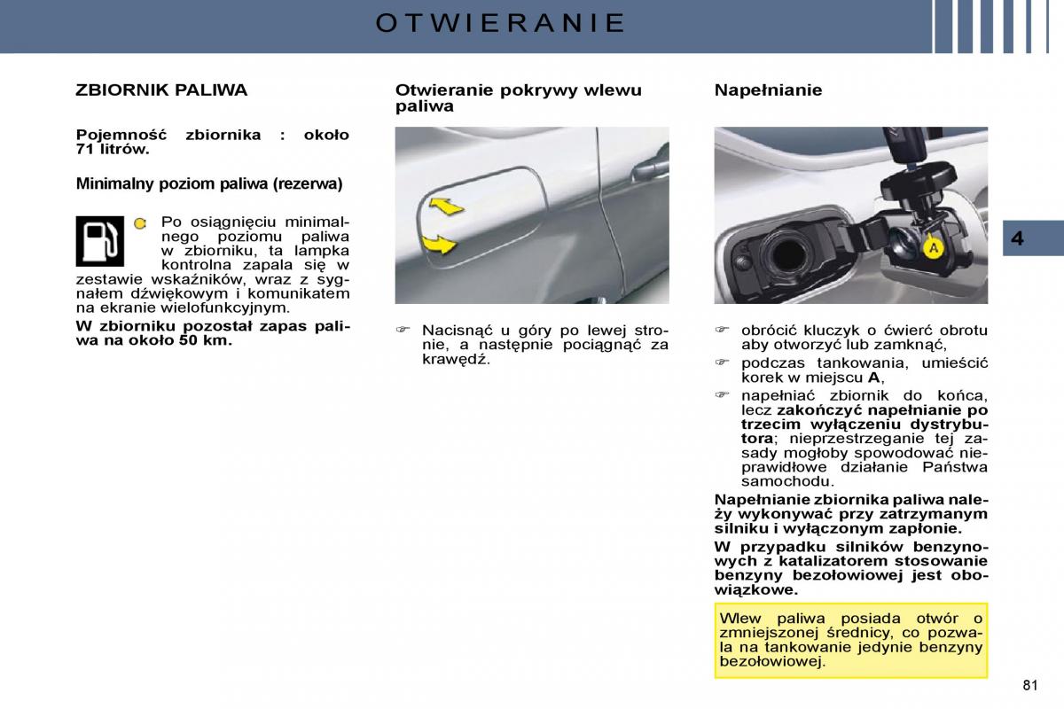 Citroen C5 II 2 instrukcja obslugi / page 77