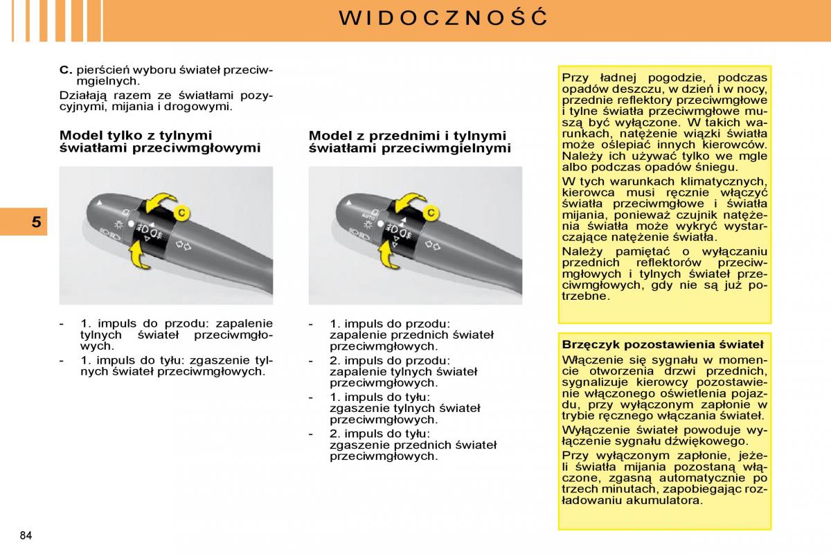 Citroen C5 II 2 instrukcja obslugi / page 80