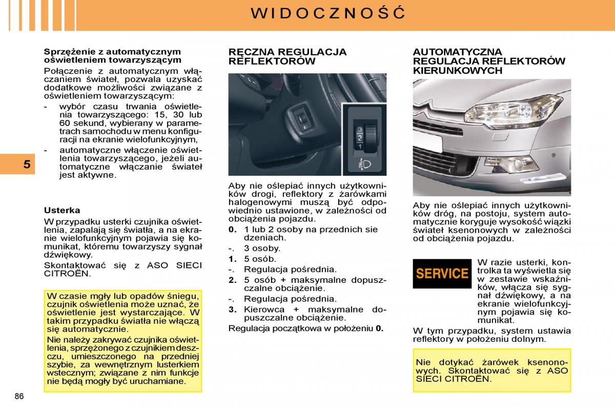 Citroen C5 II 2 instrukcja obslugi / page 82